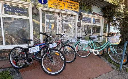 Durazno en Bici: Recorrido del Parque de la Hispanidad en bicicleta