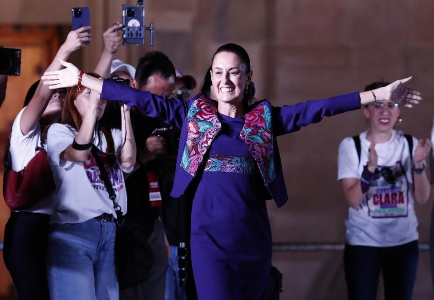 México: Claudia Sheinbaum hace historia al convertirse en la primera presidenta