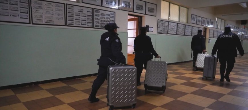 A las 3 am comenzó el trabajo de los policías asignados a la seguridad de las elecciones