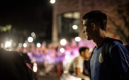 La Selección llegó a Charlotte sobre la medianoche