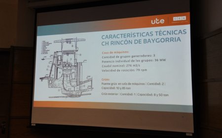 Obra en Baygorria amplía vida útil de la represa en 30 años y aumentará 10% la generación