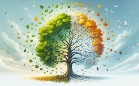 El fascinante cambio de color de las hojas con las estaciones