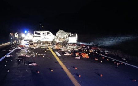 Choque frontal en Rivera: camionetas con mercadería en presunta infracción aduanera