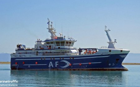 Seis muertos y siete desaparecidos en pesquero hundido en Malvinas