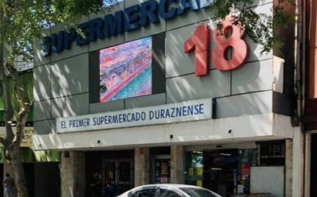 Hurto en supermercado céntrico de la ciudad.