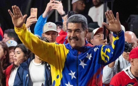 Maduro pide «respeto a la voluntad popular» tras ser proclamado presidente reelecto