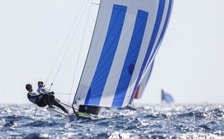 París 2024: Umpierre y Diz se metieron en la «medal race»