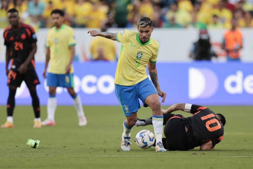 Brasil empató con Colombia y será el rival de Uruguay en cuartos