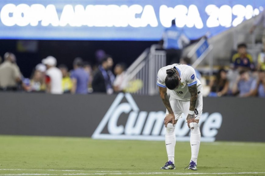 Uruguay perdió con Colombia y jugará por el tercer puesto