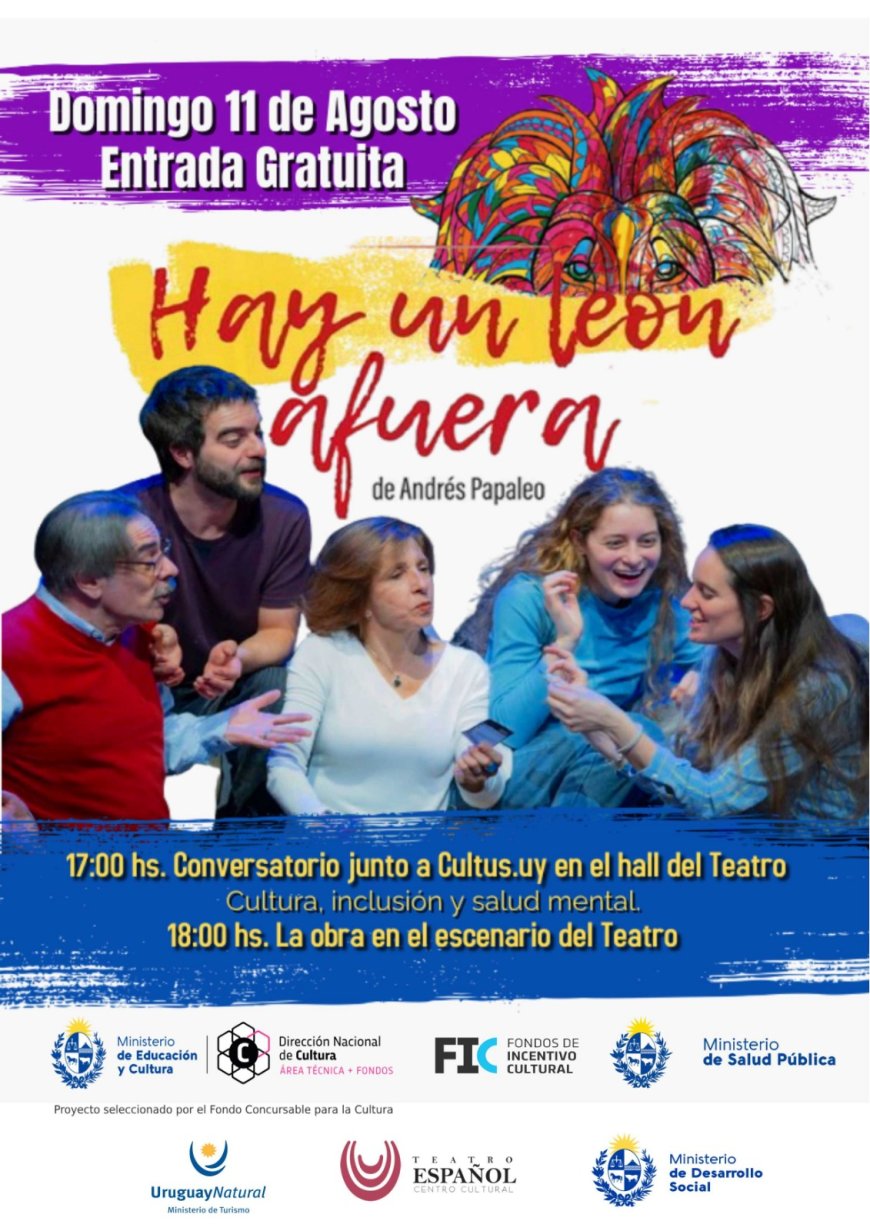 11 de Agosto en CCTE comedia “Hay un León Afuera”