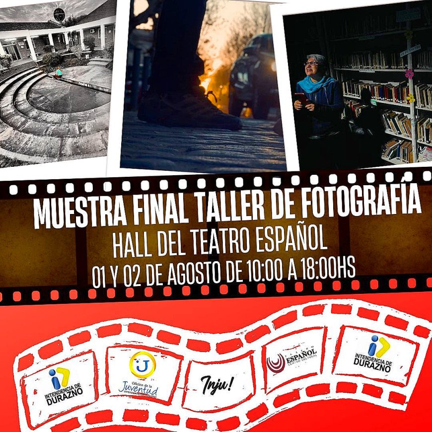 Muestra final en el Hall del Centro Cultural Teatro Español