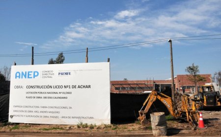 ANEP invirtió 71.000.000 de pesos en nuevo local de liceo rural de Achar