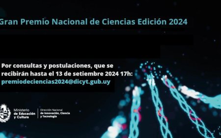 Se reciben postulaciones para el Gran Premio Nacional de Ciencias 2024