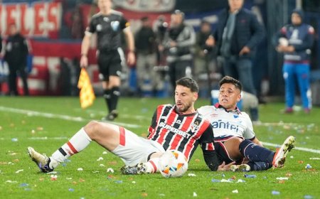 Nacional y San Pablo empataron 0-0 y definirán en Brasil