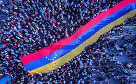 Miles de venezolanos participaron en manifestación mundial en defensa de González Urrutia