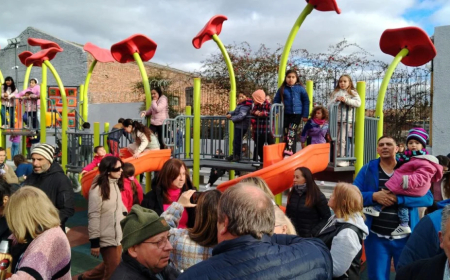 Vidalín inauguró obras de remodelación de Plaza Ítala Mondragón