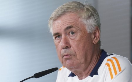 Ancelotti manda un “fuerte abrazo a las familias” de Juan Izquierdo y Sven-Göran Eriksson