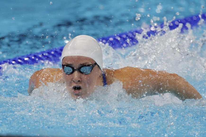 París 2024: Nicole Frank terminó sexta en su serie de 200 metros combinados en natación