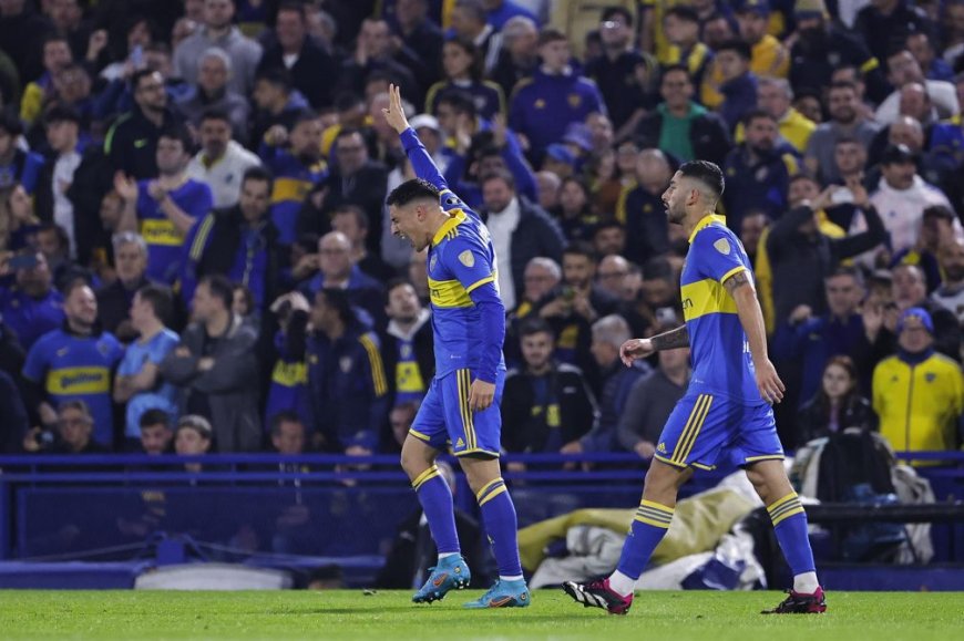 Argentina: goles de Merentiel y Saracchi en la victoria de Boca; Huracán único líder