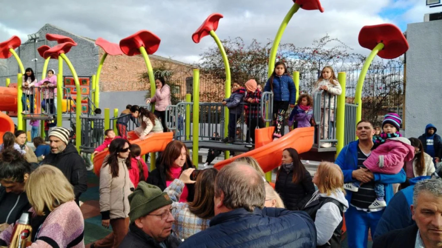 Vidalín inauguró obras de remodelación de Plaza Ítala Mondragón