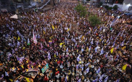 Manifestantes cortan carreteras al inicio de la huelga general en Israel por los rehenes