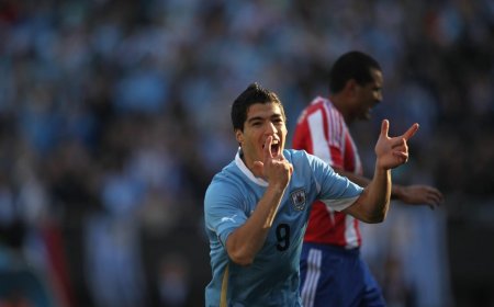 Diez partidos inolvidables de Suárez con la Celeste