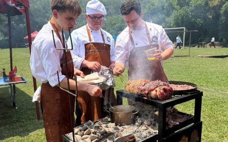 Estudiantes de Gastronomía de representaron a Uruguay en Torneo Iberoamericano de Asadores y Parrilleros en Colombia