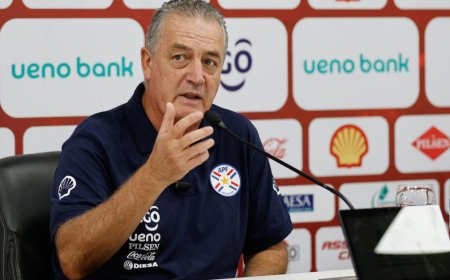Gustavo Alfaro dice que Paraguay luchará «hasta el cansancio» ante Uruguay