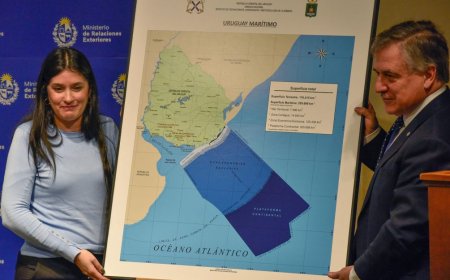 ANEP presenta un nuevo mapa de Uruguay, para «poner en valor» el territorio marítimo