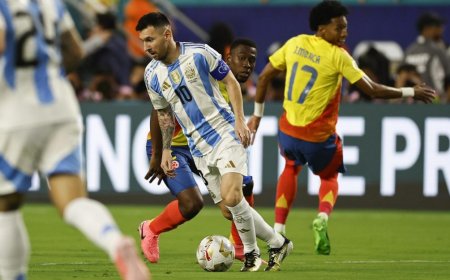 Colombia y su herida reciben a Argentina