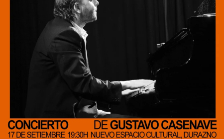 Martes 17: Ciclo Pianos” actuación de Gustavo Casenave