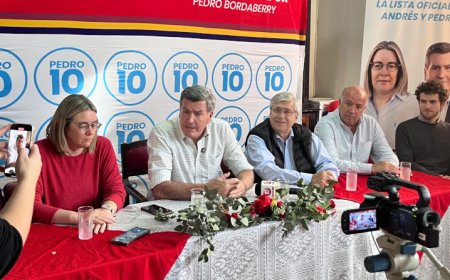 Bordaberry señala que el Partido Colorado seguirá creciendo y espera llegar al 20%