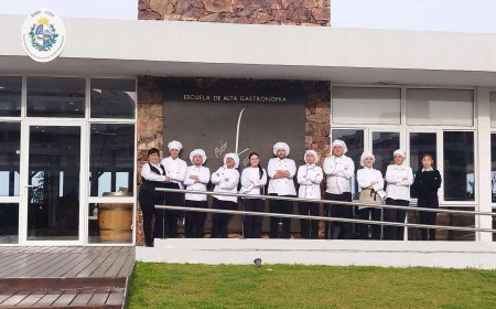 Estudiantes de gastronomía de Bella Unión cocinaron en el parador de UTU