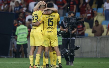Peñarol pisó fuerte y le ganó 1 a 0 a Flamengo en el Maracaná