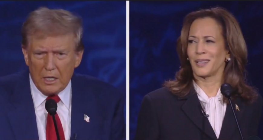 Harris y Trump se enfrentaron en un debate lleno de ataques personales