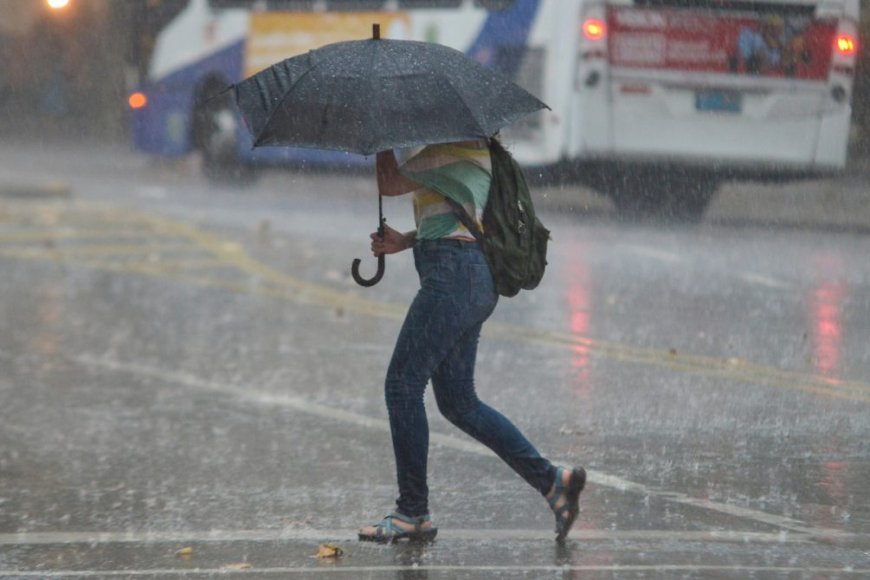 Aviso especial de Inumet por tormentas fuertes