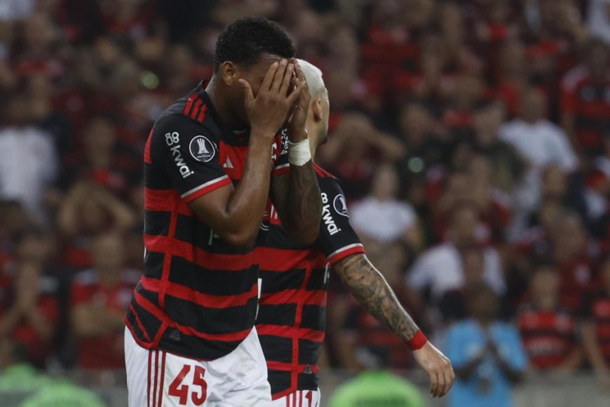 Flamengo viaja a Montevideo rodeado de críticas y con riesgo de quedarse sin entrenador