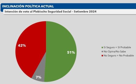 Encuesta de Factum: el 51% apoya el plebiscito sobre seguridad social