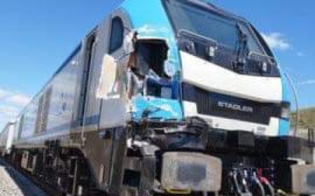 Accidente Ferroviario en Ruta 5 | Conductor Ileso