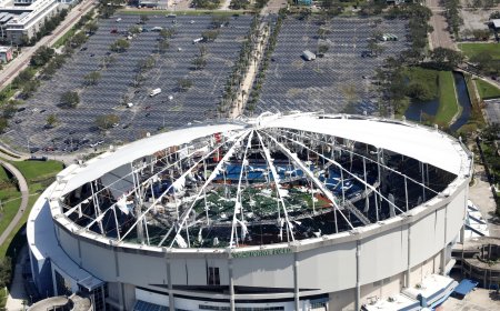 Inundaciones, tornados y potentes vientos: imágenes del paso de Milton por Florida
