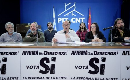 Promotores del plebiscito por la seguridad social utilizan este lunes la cadena nacional