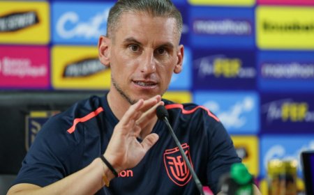 Beccacece en la previa de Uruguay: «A Ecuador la ha costado mucho ganar afuera»