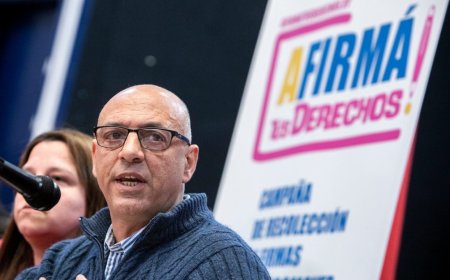 Se realizó la cadena nacional por el «Sí» al plebiscito sobre la seguridad social