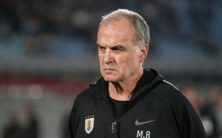 Bielsa autocrítico sobre el rendimiento y el momento de Uruguay