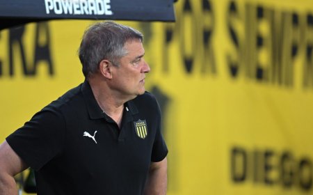 Peñarol visita a Danubio y Aguirre haría un cambio