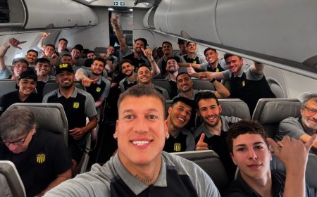 Peñarol viajó a Río con una baja