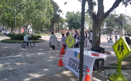 Jornada de educación vial para escolares de Escuelas N° 6 y N°7