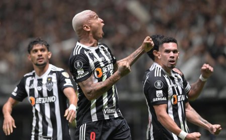 Mineiro derrota a River 3-0 y queda a un paso de la fina de la Libertadores