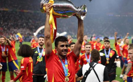 El español Rodri se lleva el Balón de Oro