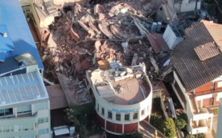 Un fallecido y varios atrapados en derrumbe en Argentina